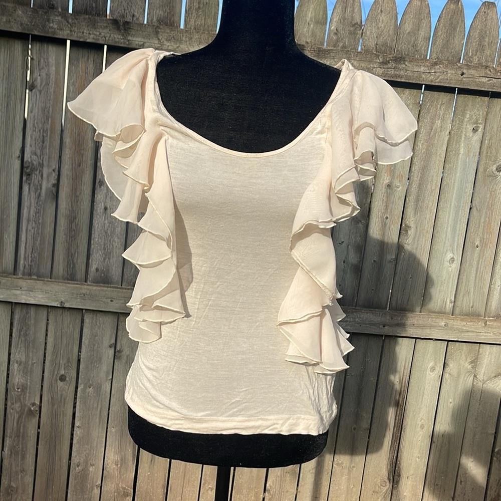 Cute Ruffle Blouse H&M